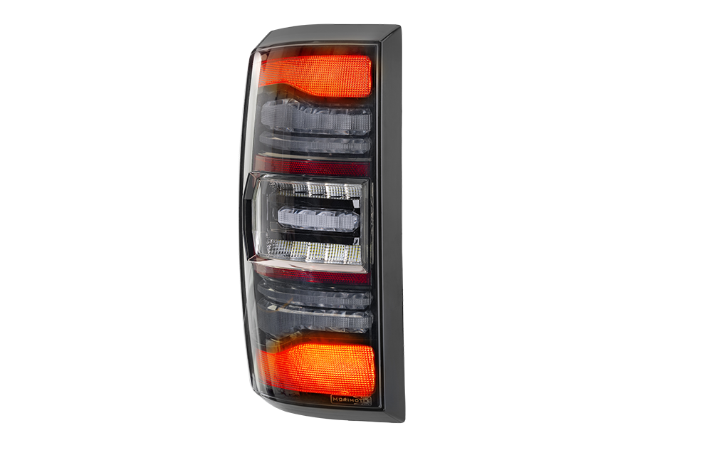 XB LED TAILS: DODGE RAM 09-18 RED