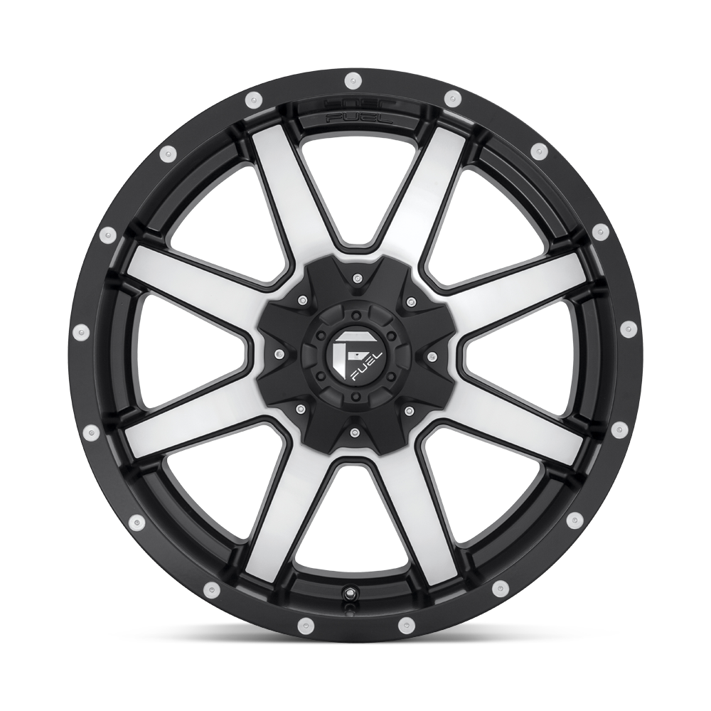 D537 18X9 6X135/5.5 MT-BLK-MACH -12MM