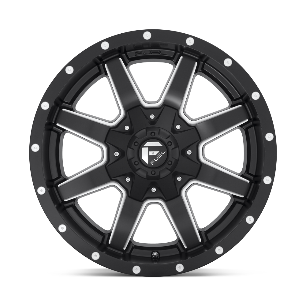 D538 18X9 BLANK MT-BLK-MIL -12MM