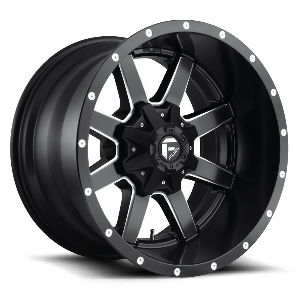 D538 22X12 5X5.5/150 MT-BLK-MIL -44MM