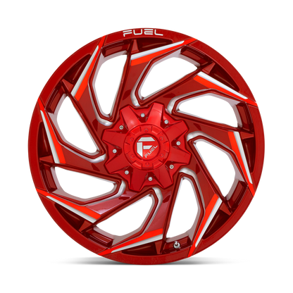 D754 20X9 8X6.5 GL-RED-MIL 20MM