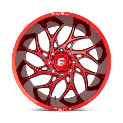 D742 22X10 6X135 GL-RED-MIL -18MM