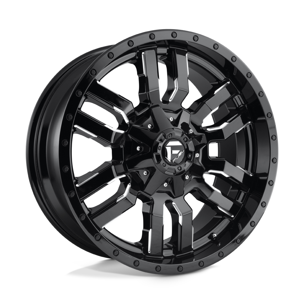 D595 26X14 5X5.0/5.5 GL-BLK-MIL -75MM