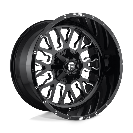 D611 22X12 5X5.5/150 GL-BLK-MIL -44MM