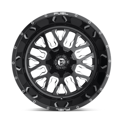 D611 22X10 8X170 GL-BLK-MIL -18MM