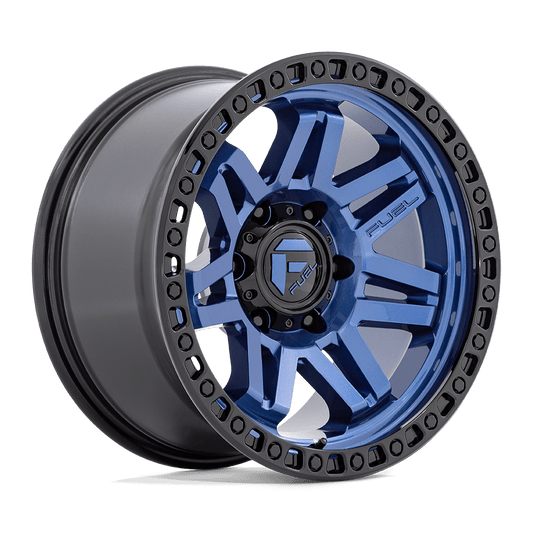 D813 17X9 5X5.0 DRK-BLUE BLK-RG 01MM