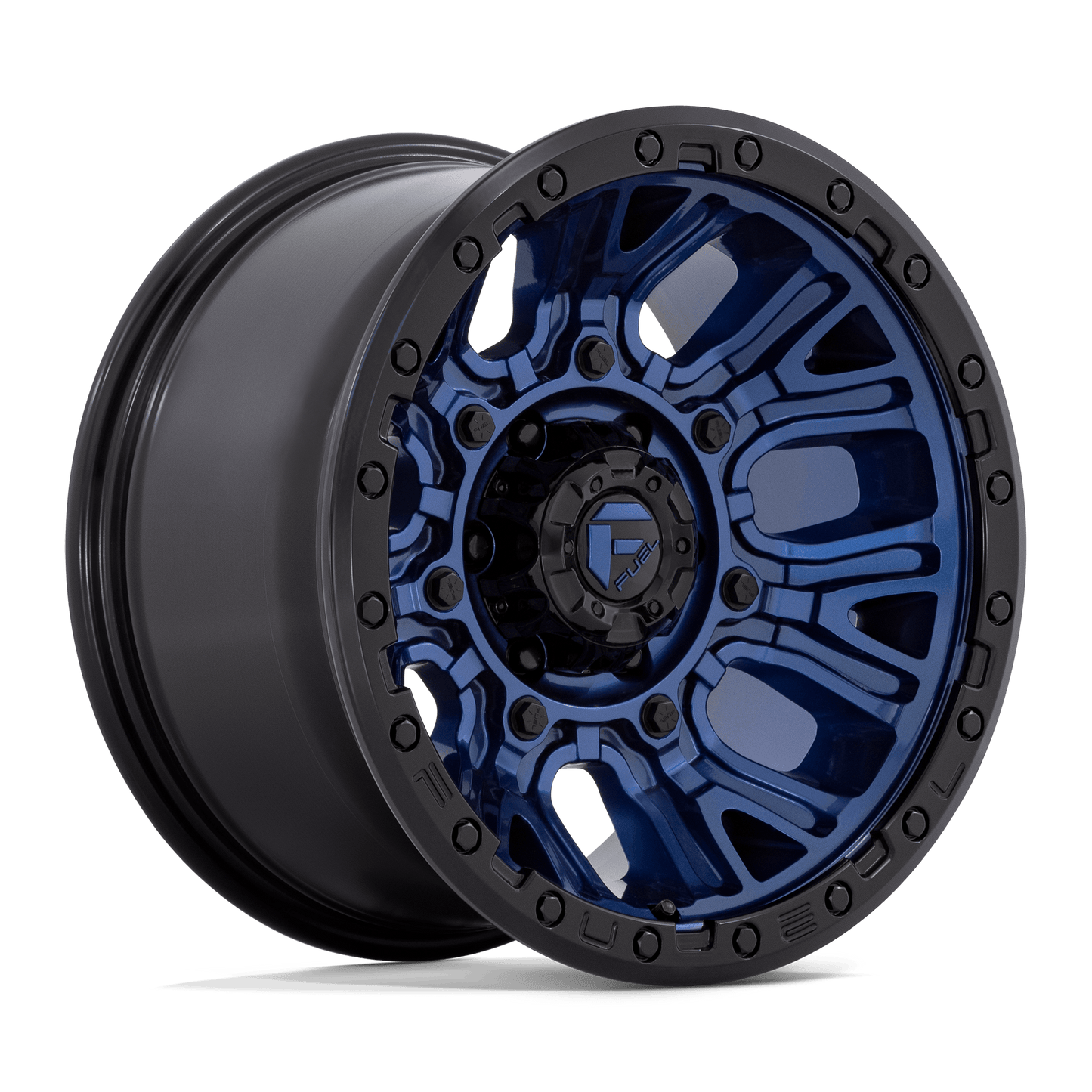 D827 17X9 5X5.0 DK-BLUE BLK-RG 1MM