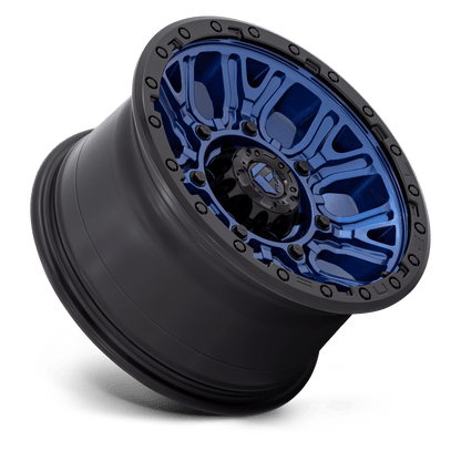 D827 17X9 6X5.5 DK-BLUE BLK-RG 1MM