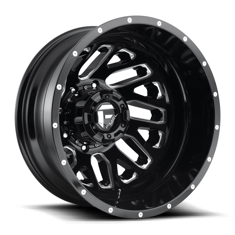 D581 22X8.25 8X210 GL-BLK-MIL -221MM