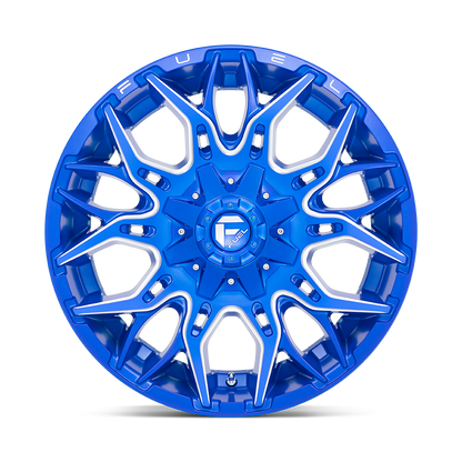 D770 20X10 8X170 BLUE-MILL -18MM