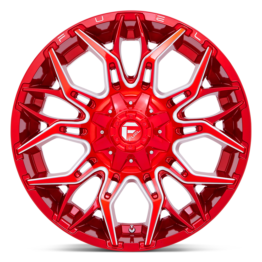 D771 22X10 8X6.5 GL-RED-MILL -18MM