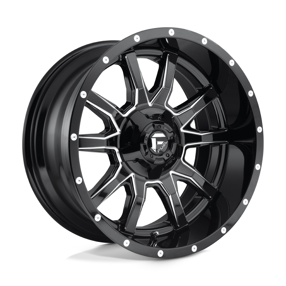 D627 17X9 5X5.5/150 GL-BLK-MIL 01MM