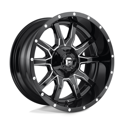 D627 17X9 5X5.5/150 GL-BLK-MIL 01MM