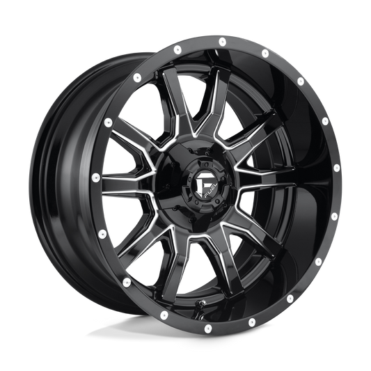 D627 17X9 5X5.5/150 GL-BLK-MIL 01MM