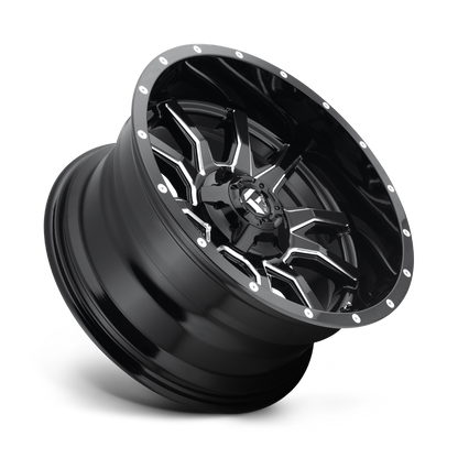 D627 20X10 5X4.5/5.0 GL-BLK-MIL -18MM