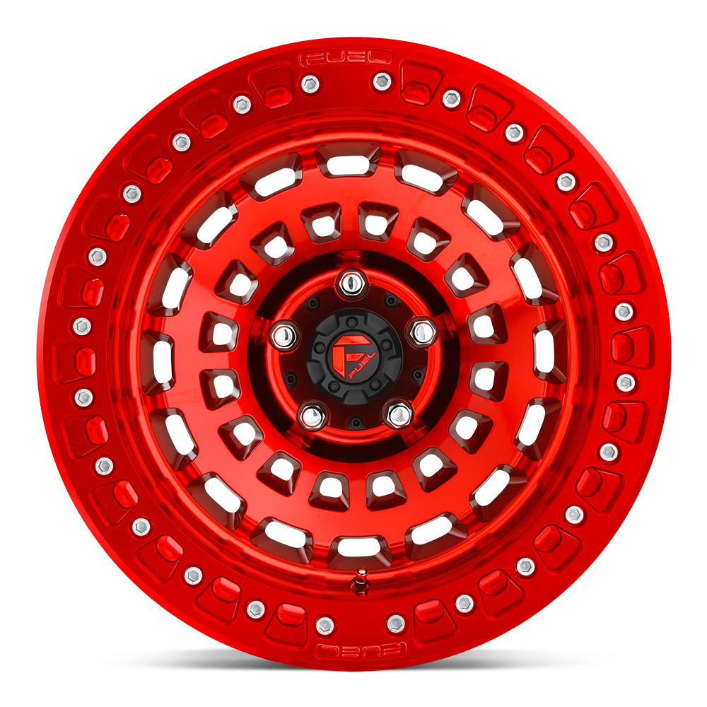 D100 17X9 5X5.0 GL-RED -15MM