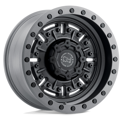 BRABR 18.0X9.5 6X135 TXT-M-GNMTL 12MM