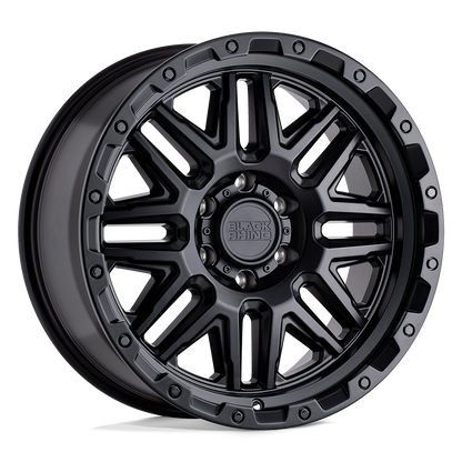 BRALA 17X9 8X6.5 M-BLK -18MM