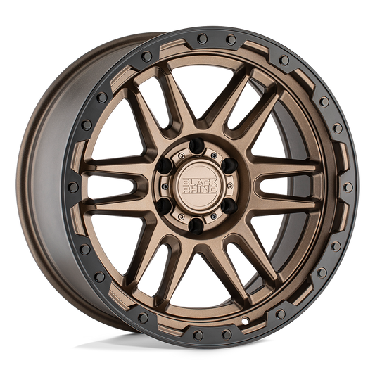 BRAPC 17X8.5 6X135 M-BRNZ-BLK-LP 0MM