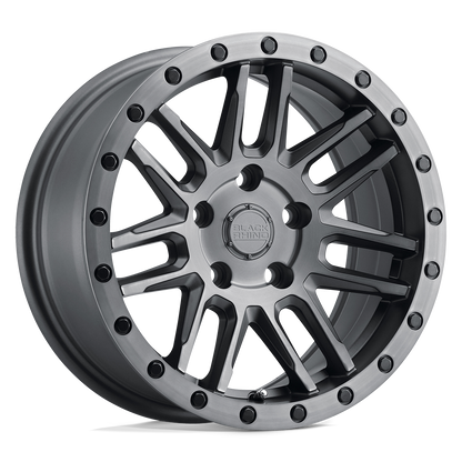 BRACH 17.0X9.5 6X4.5 M-BRSH-GNMTL 12MM