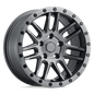 BRACH 17.0X9.5 6X4.5 M-BRSH-GNMTL 12MM