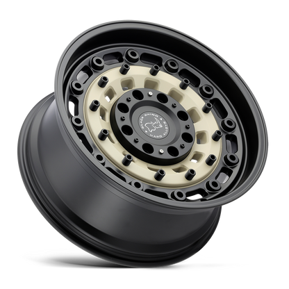 BRARS 17X9.5 8X180 D-SAND-BLK -18MM