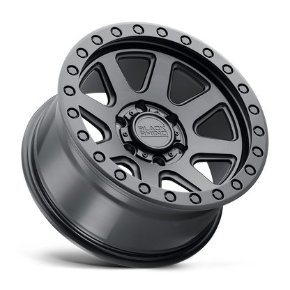 BRBKR 18X9 6X5.5 M-BLK 12MM