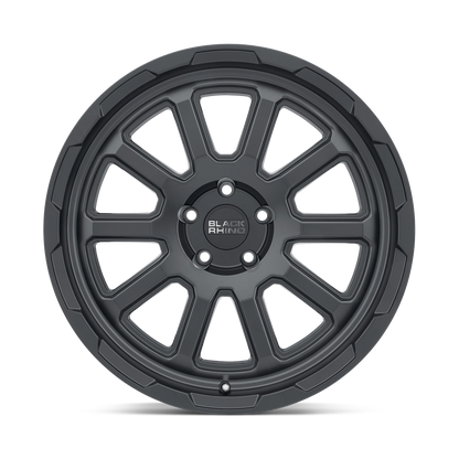 BRCHS 17X9.5 5X5.0 M-BLK -18MM