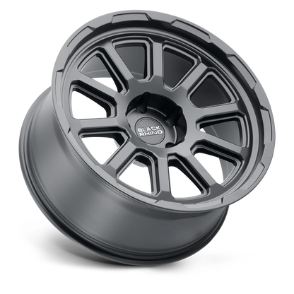 BRCHS 17X9.5 5X5.0 M-BLK -18MM