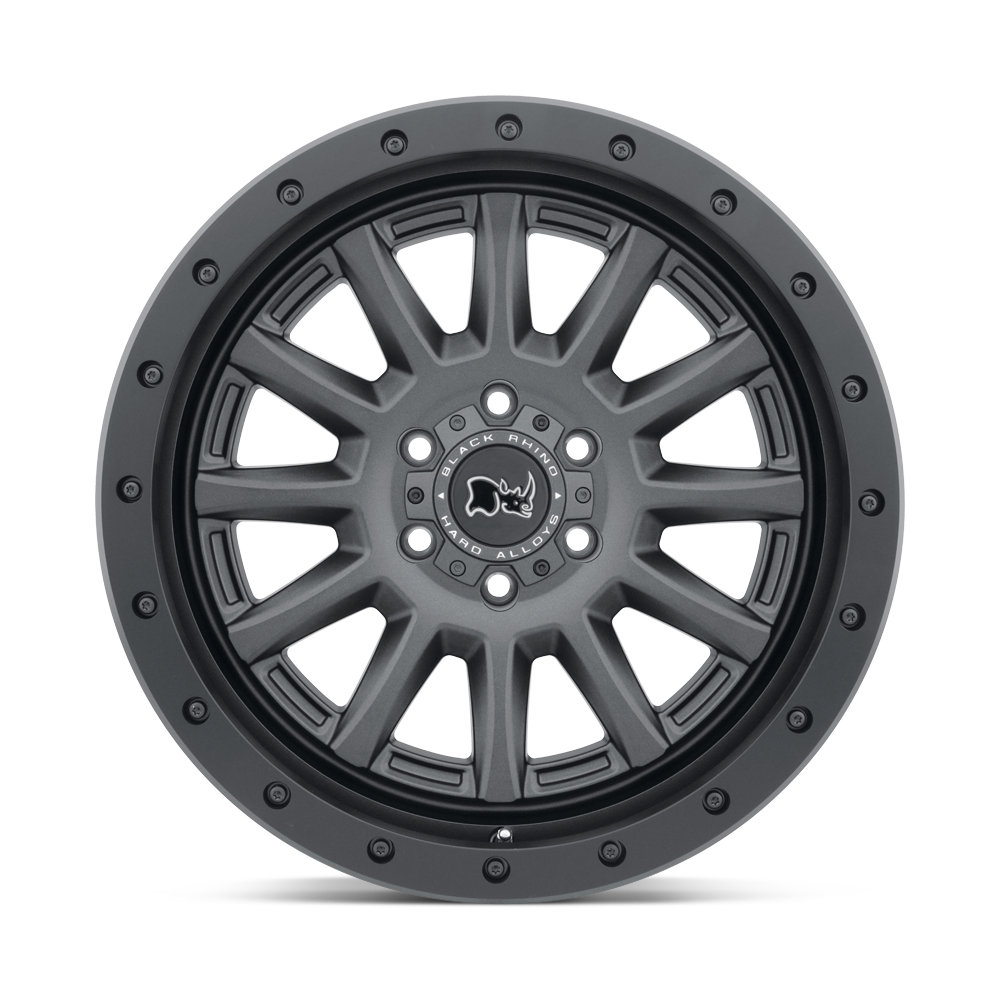 BRDGR 17X8.5 5X5.0 GUN-BLK -34MM