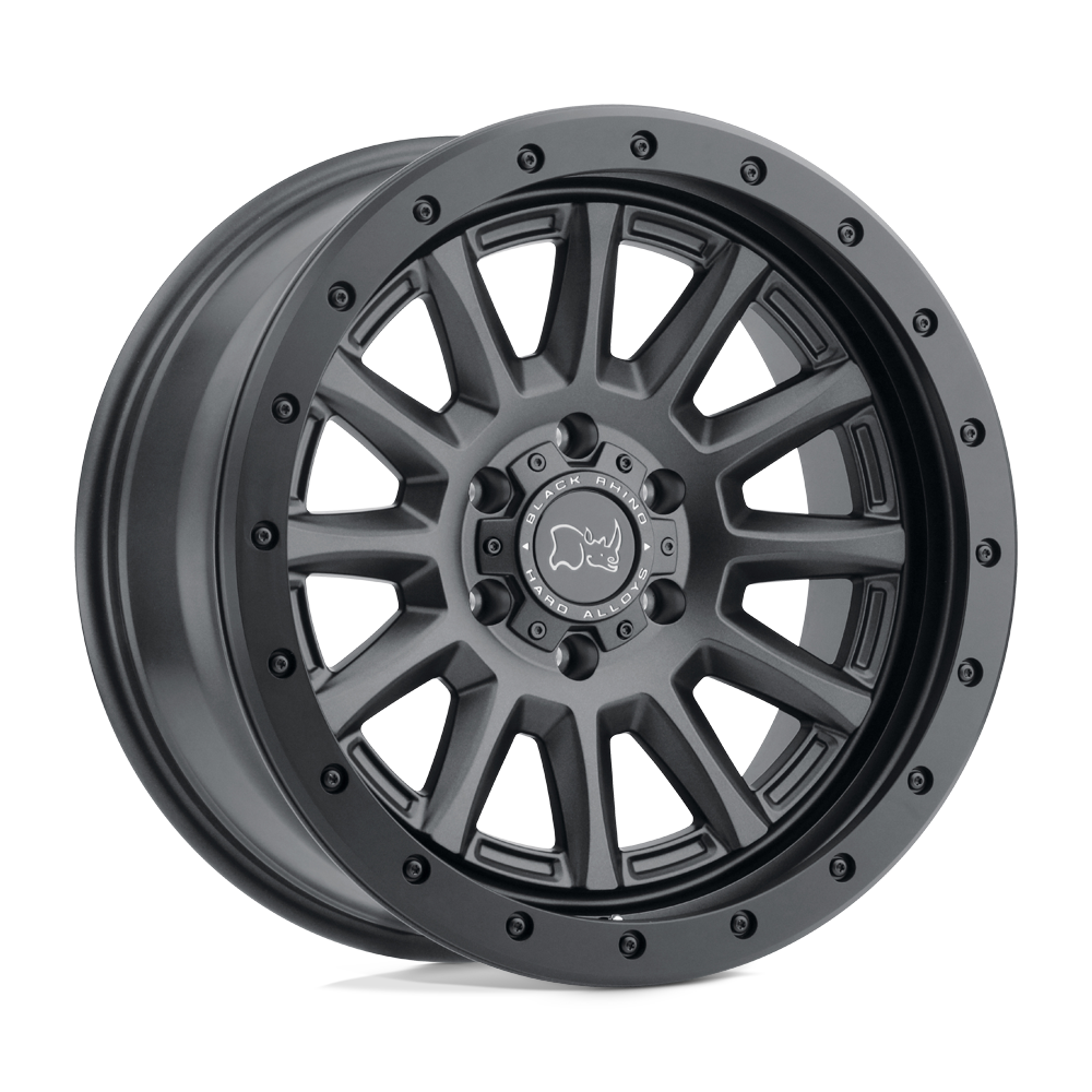 BRDGR 17X8.5 5X5.0 GUN-BLK -34MM