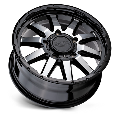 BRECN 18.0X8 5X160 G-BLK-MIR 48MM