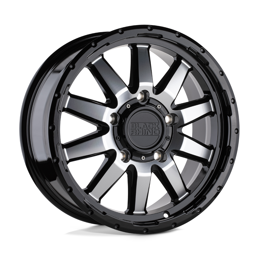 BRECN 18.0X8 5X160 G-BLK-MIR 48MM