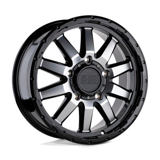 BRECN 18.0X8 5X160 G-BLK-MIR 48MM