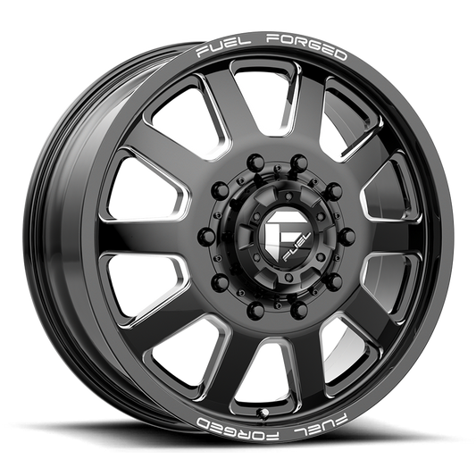 D09 22X8.25 10X225 MT-BLK-MIL 105MM