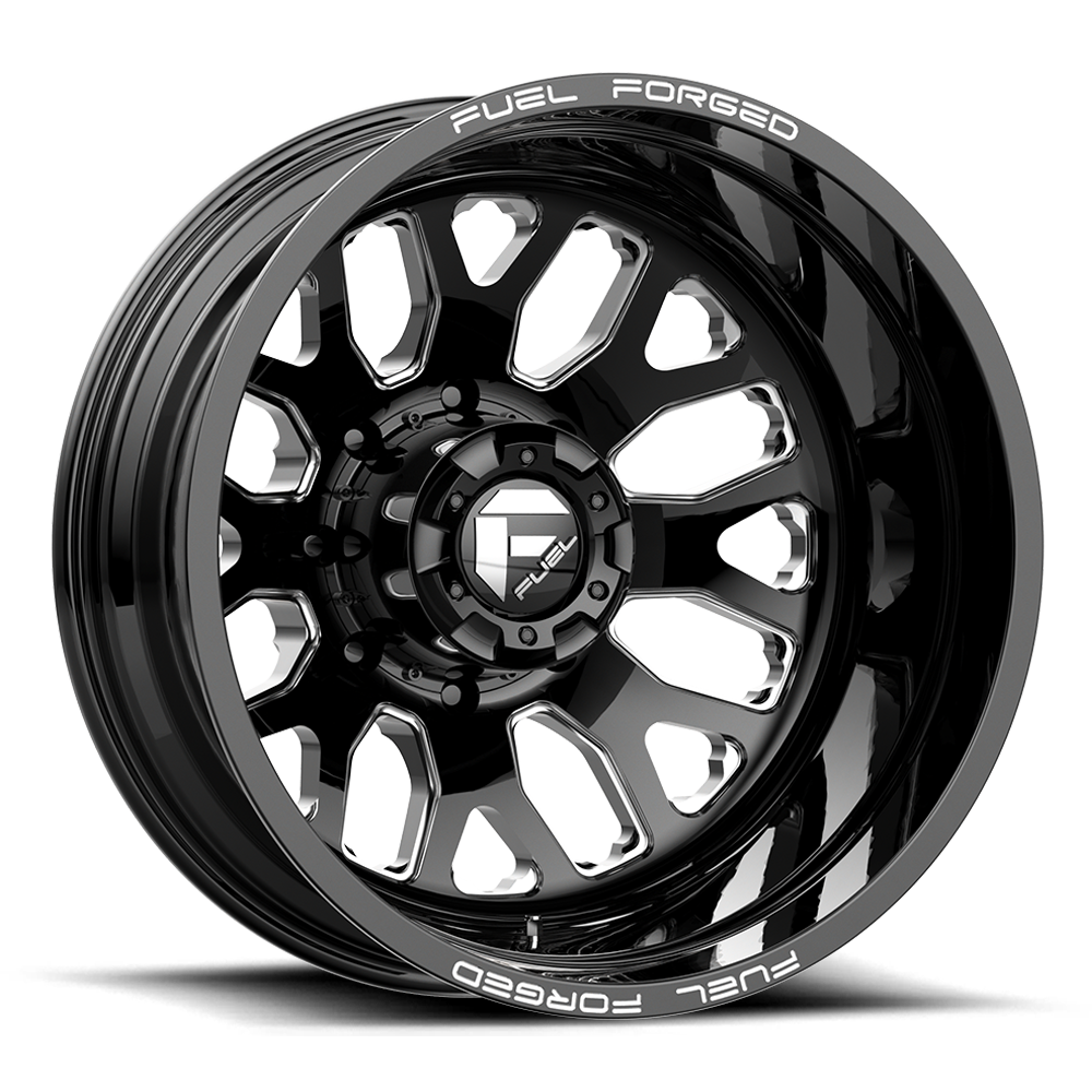 D19 20X8.25 8X200 GL-BLK-MIL -202MM