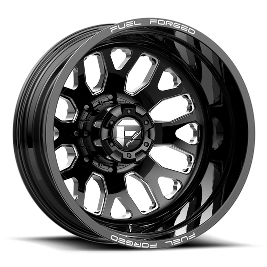 D19 20X8.25 8X200 GL-BLK-MIL -202MM