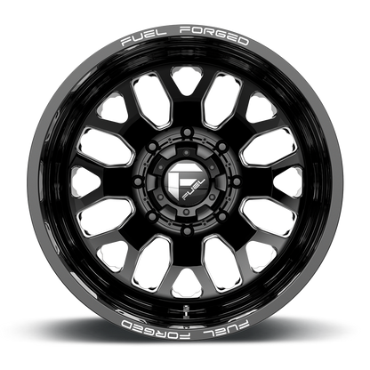 D19 22X8.25 8X6.5 GL-BLK-MIL -240MM