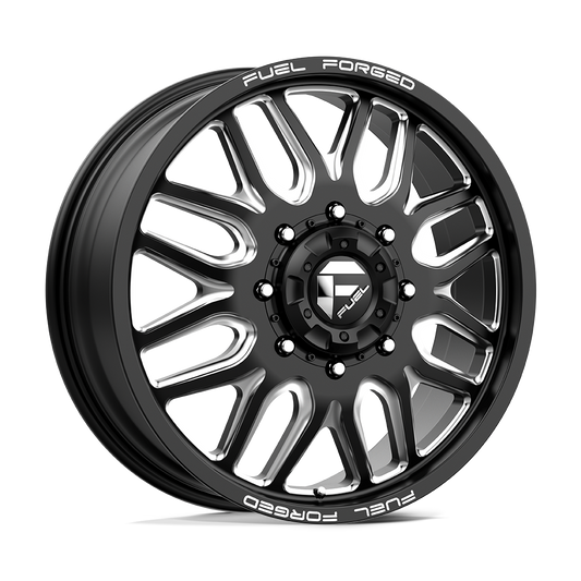 D66 20X8.25 8X200 MT-BLK-MIL 105MM