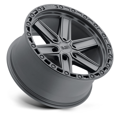 BRHDS 18.0X9 6X5.5 GUN-BLK-BLKLP 12MM