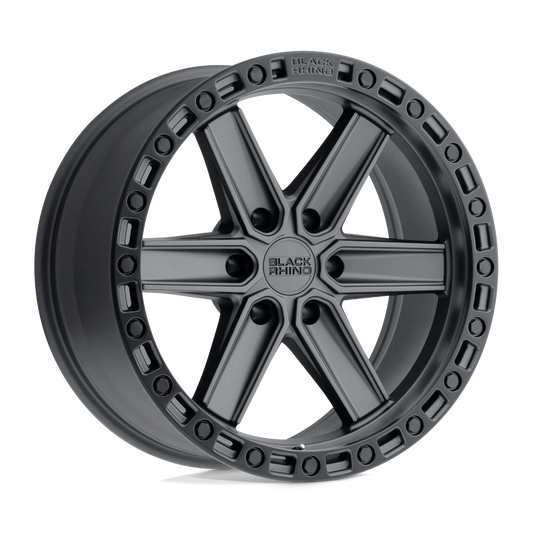 BRHDS 18.0X9 6X5.5 GUN-BLK-BLKLP 12MM