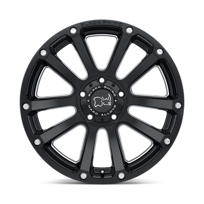 BRHLD 18X9.5 6X5.5 M-BLK-MILL -12MM