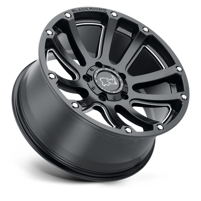 BRHLD 18X9.5 6X5.5 M-BLK-MILL -12MM