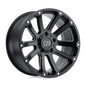 BRHLD 18X9.5 6X5.5 M-BLK-MILL -12MM