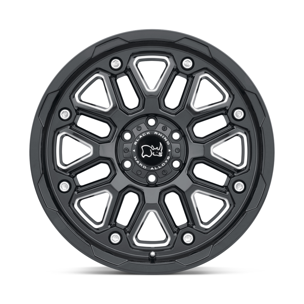 BRHSR 17.0X9.5 8X180 G-BLK-MILL 6MM