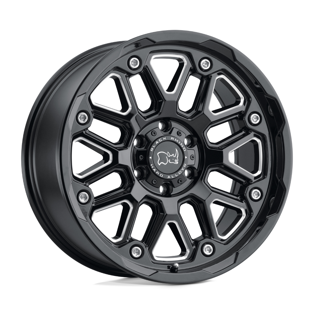 BRHSR 17.0X9.5 8X180 G-BLK-MILL 6MM